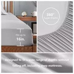 Conjunto de lençóis de casal batilo, 4 peças, com fronha, luxo, macio, plano e conjunto para cama de solteiro/completo/queen/king size - loja online