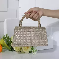 Bolsa leve bordada para mulheres, bolsa de luxo com corrente de sling, sensação alta, vestido de festa de casamento - comprar online