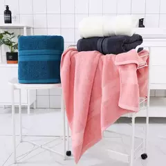Toalhas domésticas de algodão feitas, toalhas de banho grandes para adultos ampliadas e espessadas, absorventes, macias, não facilmente para perder cabelo, toalhas diárias - Wolf Magazine