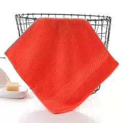 Soft Square Face Towel for Kids, 100% Algodão, Toalha de Mão, Face Wash, Child Washcloth, Pure Absorvente, Facial Care, Home, 34x34cm - comprar online