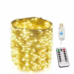 USB LED String Lights com controle remoto, lâmpadas, guirlandas de fadas, lâmpadas, 8 modos, casamento, Natal, feriado, ano novo, 5m, 10m, 20m, 30m na internet