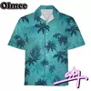 [Olmee] em estoque vice tommy cosplay traje vercetti grand auto protagonista jogador costa estilo praia azul t camisa dia das bruxas
