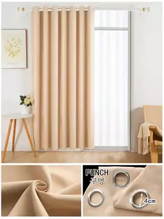 YanYangTian-Cortina Blackout para Decoração de Casa, Janela, Simples, Sólido, Mais grosso, Escuro, Sala de estar, Quarto - comprar online