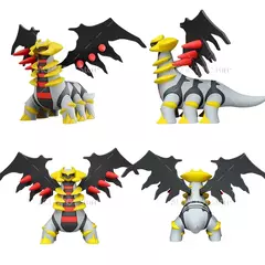 Original tomy pokemon figura zacian zamazentaeshiram arceus lunala rayquaza giratina zygarde palkia kyogre ação brinquedos pvc - comprar online