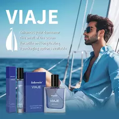 Voyage Colônia para Homens e Mulheres, Perfume Frutado Romântico Fresco, Notas Aquáticas De Madeira De Maçã, Perfume Masculino De Feromônios, Atrair Masculino - comprar online