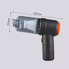 Aspirador de carro sem fio, sem fio, robô de limpeza portátil, aspiradores automáticos, sucção forte, 6000Pa - comprar online