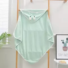 Imagem do Toalha de banho com capuz de bebê recém-nascido, roupão infantil, envoltório Swaddle infantil, cobertor super macio, quente, dormindo, meninos, meninas, criança