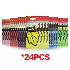 Imagem do Ambientador personalizado do carro, cheiro do perfume, acessórios interiores, 1 PC, 6 PCes, 12 PCes, 18 PCes, 24 PCes