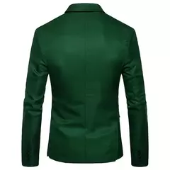 Blazer de retalhos casual masculino, ternos masculinos, jaqueta de um botão slim fit, nova moda, M-XXXL - loja online