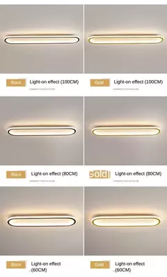Modern Nordic LED teto lustre, Luzes de teto simples, Sala de estar, Sala de jan