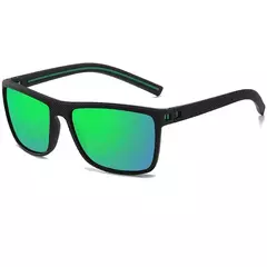 Óculos de sol quadrados polarizados para homens e mulheres, armação leve, óculos solares com proteção UV - loja online