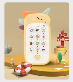 Baby's Music Sound Phone Toy, telefone, brinquedos para dormir, simulação mordedor, educação infantil precoce, presentes para crianças - comprar online