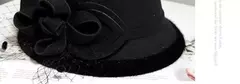 Chapéu Fedora com fita bowknot para mulheres, chapéus de feltro de lã jazz para senhoras, elegante vestido capela, boliche francês banquete, inverno e outono