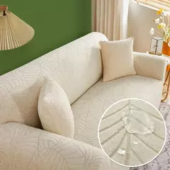 Grosso Jacquard Sofá Covers, L Shaped Sofá Capa, Banco Protector, 1, 2, 3, 4 Assentos - loja online