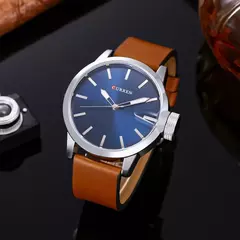 Curren-Relógio Quartz Masculino, Relógios de Fábrica, Moda de Luxo, Relógio de pulso casual, Data Watch - loja online