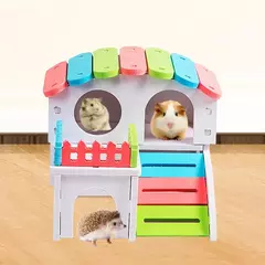 Imagem do Safe Small Animal Hideout House, Brinquedo Criativo Hamster, Animais Pequenos