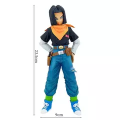 23cm anime dragon ball z android 17 18 figura android 18 pvc figuras de ação coleção modelo brinquedos para crianças presentes natal na internet