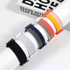 Nylon Loop Band para Samsung Galaxy Watch, Bracelete, Cinto para Amazfit GTS 4 Mini, GTR4, Bip, Stratos, 20mm, 22mm, 40mm, 44mm na internet