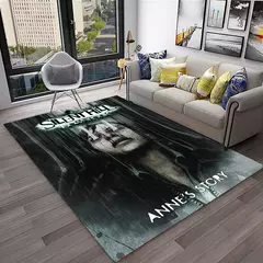 Silent Hill-Tapete antiderrapante para decoração de salas de jogos, tapete de na internet