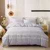 Kuup-Impresso Matte Duvet Cover, Colorido Conjunto de Cama, Colcha, Pele Amigável Tecido, Queen Size, Alta Qualidade, 3Pcs