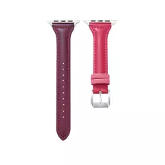 Pulseira de couro para Apple Watch, Banda, Pulseira, Ultra 9, 7, SE, 3, 4, 6, 8, 44mm, 40mm, 41mm, 42mm, 38 milímetros, 49 milímetros, 44 milímetros, 45 milímetros