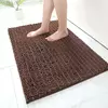Tapetes De Banheiro Olanly Chenille, Tapete de Banho Antiderrapante, Shaggy Macio, Super Absorvente, Grosso, Lavável à Máquina