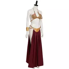 Imagem do Princesa leia cosplay traje filme espaço batalha fantasia sexy escravo vestido biquíni terno feminino festa de halloween roleplay outfit