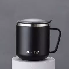 Caneca térmica da parede dobro do aço inoxidável, copos de água isolados, canecas do leite, copo de café, metal - Wolf Magazine