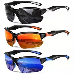 Óculos de sol polarizados para homens e mulheres, moda, ciclismo, corrida, pesca, leve, óculos ao ar livre