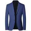 Trench Coats de design coreano masculino, blazers xadrez, jaquetas, ternos, negócios, casual, slim fit, roupa de homem, novo