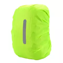 Capa de chuva reflexiva impermeável mochila, Esporte ao ar livre, Ciclismo noturno, Safety Light Raincover, Estojo de caminhada, 30-80L