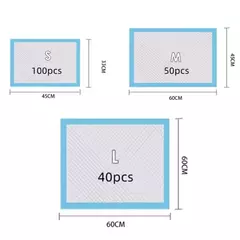 Fraldas absorventes para cães, 100/50/40/20 peças, descartáveis, para treinamento de cachorros, almofada limpa a seco, suprimentos para cães, pañales para perros na internet