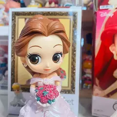 Bandai anime disney princesa elsa ariel alice neve branca q posket presentes de natal ou coleção genuína figura de ação modelo brinquedos na internet