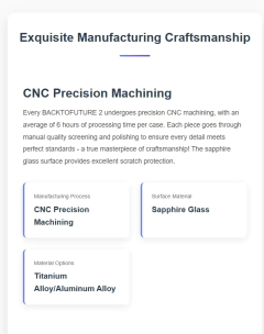 NOVO NEONWORKS BACKTOFUTURE 2 relógio digital Nixie Tube: vidro safira, luz de fundo de 9 cores, carregamento sem fio USB-C na internet