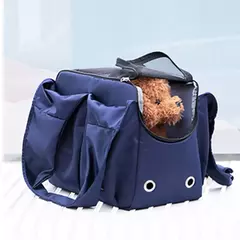 Viagem ombro gatinho filhote de cachorro carregando saco impermeável dobrável pet gato cão transportadora - loja online