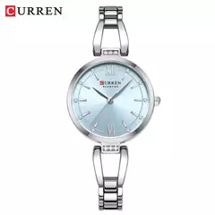 Curren-Relógio de luxo para mulheres, alta qualidade, diamante, senhoras, quartzo, impermeável, aço inoxidável, caixa incluída - comprar online