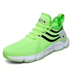Tênis de corrida respirável unissex para homens e mulheres, tênis casual, tênis confortável, cinza, moda - comprar online
