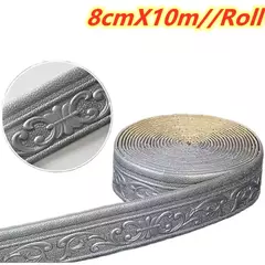 10m/rolo 3d guarnição de parede linha rodapé borda auto adesivo à prova dwaterproof água rodapé papel de parede adesivo para sala decoração casa