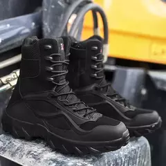 Botas Táticas de Forças Especiais Masculinas, Sapato de Campo Militar, Leve, Exterior, Antiderrapante, Impermeável, Outono - loja online
