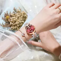 POEDAGAR-Relógio de Luxo Feminino, Alta Qualidade, Diamante, Quartzo, Impermeável, Data, Aço Inoxidável, Senhoras Relógios, Caixa Incluída - comprar online