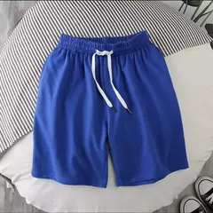 Calções de cordão monocromático casual masculino, Ginásio, Desporto, Basquetebol, Corrida, Fitness, Praia, Roupa masculina, Verão, 5XL - Wolf Magazine
