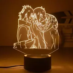 Naruto anime figuras de ação luz noturna mangá boruto itachi akatsuki quarto lâmpada crianças uzumaki namikaze minato presente brinquedos - Wolf Magazine
