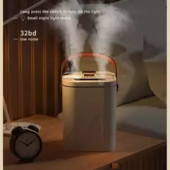 USB 1.8L Grande Capacidade Dupla Bico Umidificador Desktop Night Light Home Bedroom Car Desktop Portátil Atomizador - Wolf Magazine