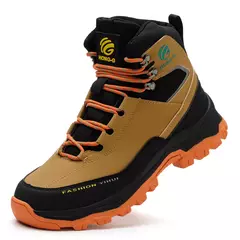 Botas de toe de aço protetor anti-perfuração, calçados esportivos indestrutíveis, estilo impermeável, homens e mulheres - comprar online