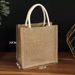 Sacolas de juta com lenço para dama de honra, bolsa de praia retro, despedida de solteira personalizada, presentes para namorada - comprar online