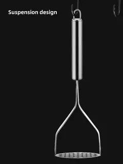 Imagem do Masher De Imprensa De Lama De Aço Inoxidável Criativo, Purê De Suco, Triturador De Batatas, Ferramentas De Frutas Pusher, Gadget De Cozinha