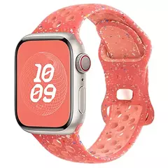 Imagem do Correia Desportiva Respirável para Apple Watch, Band, Correa, iWatch Series 8, SE, 7, 6, 5, 9 Ultra, 44mm, 49mm, 45mm, 40mm, 41 milímetros, 38 milímetros, 42 milímetros