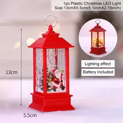 Natal LED Light Lantern, Decoração para casa, Quarto, Fairy Lights, Ano Novo, Lâmpada decorativa, 2023 - Wolf Magazine