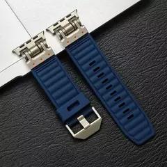 Pulseira de silicone para Apple Watch, Ultra 2, Correas Suaves, Apple iWatch Series 9, 8, 7, 6, 5, 4, Bracelete, 49mm, 45mm, 44mm, 42 milímetros - comprar online