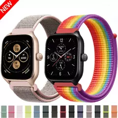Imagem do Correia de nylon para Samsung Galaxy Watch 6, 5, 4, 3, 40mm, 44mm, 5 Pro, Huawei Watch GT3-2, Amazfit GTS, GTR Correa, 20mm, 22mm